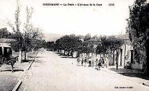 Inkermann - Avenue de la Gare et Poste - 1926